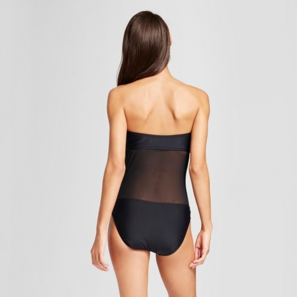 *FLASH SALE* NWOT Mesh Strapless One Piece - Picture 2 of 4